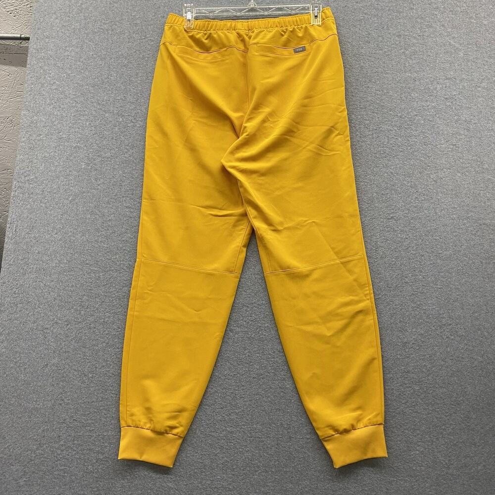 FIGS Tansen Jogger Scrub Pants Men L Tall Yellow Drawstring Pockets Po#5956 NWOT - Picture 6 of 11
